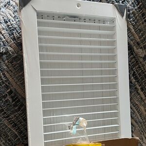 White Vent Cover